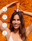 C+C Witamina SPF 50 Suchy Dotyk Płyn do Opalania