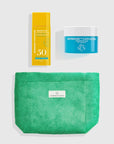 Pack Solar Protective Fluid Anti-Aging SPF50+ + After Sun & Toiletry Bag | Timexpert Sun