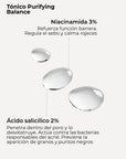 Necesser de neteja doble + tònic Purifying Balance