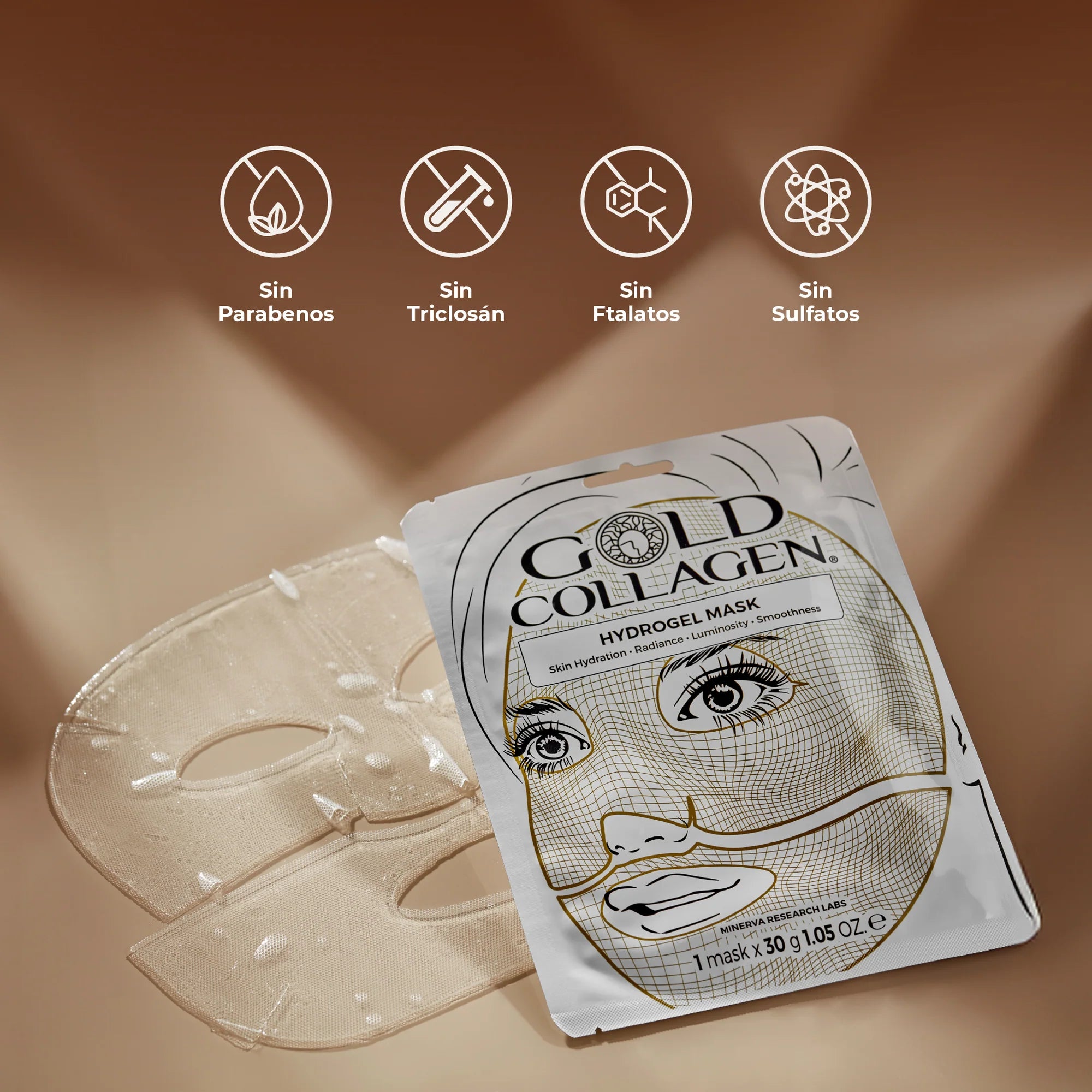 Hydrogel Mask Set (4 Unitéiten) 