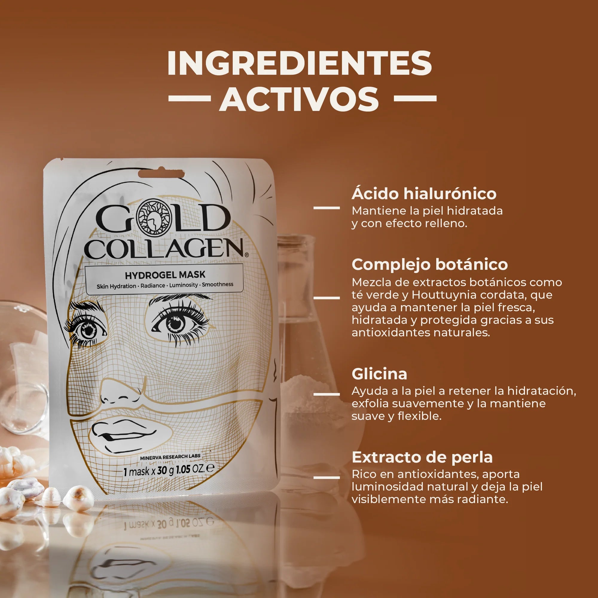Hydrogel Mask Set (4 Unitéiten) 