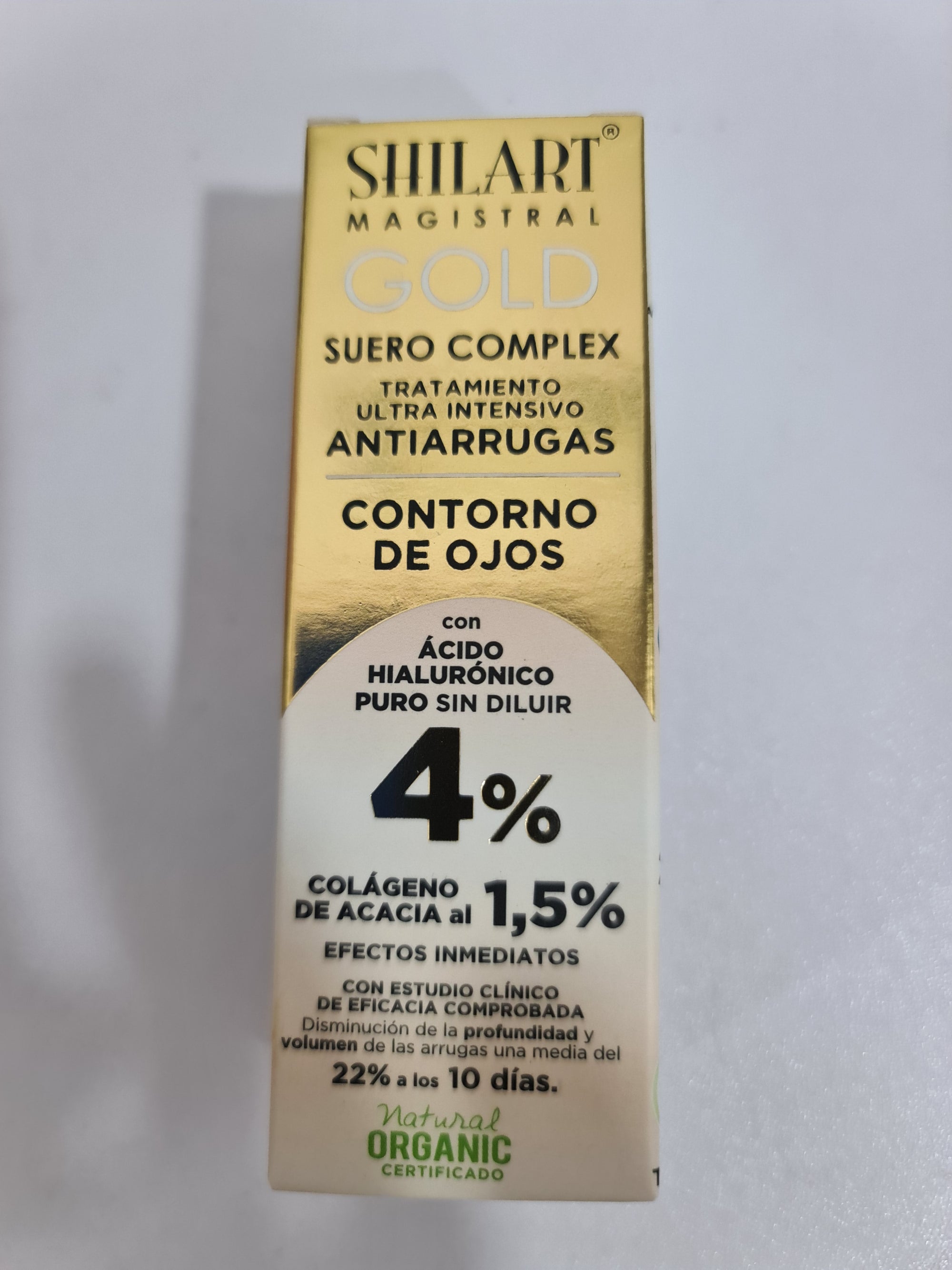 Shilart Magistral Gold Suero Complex al 4% Contorno ojos - Centro de Estética Itziar y  Mariángeles