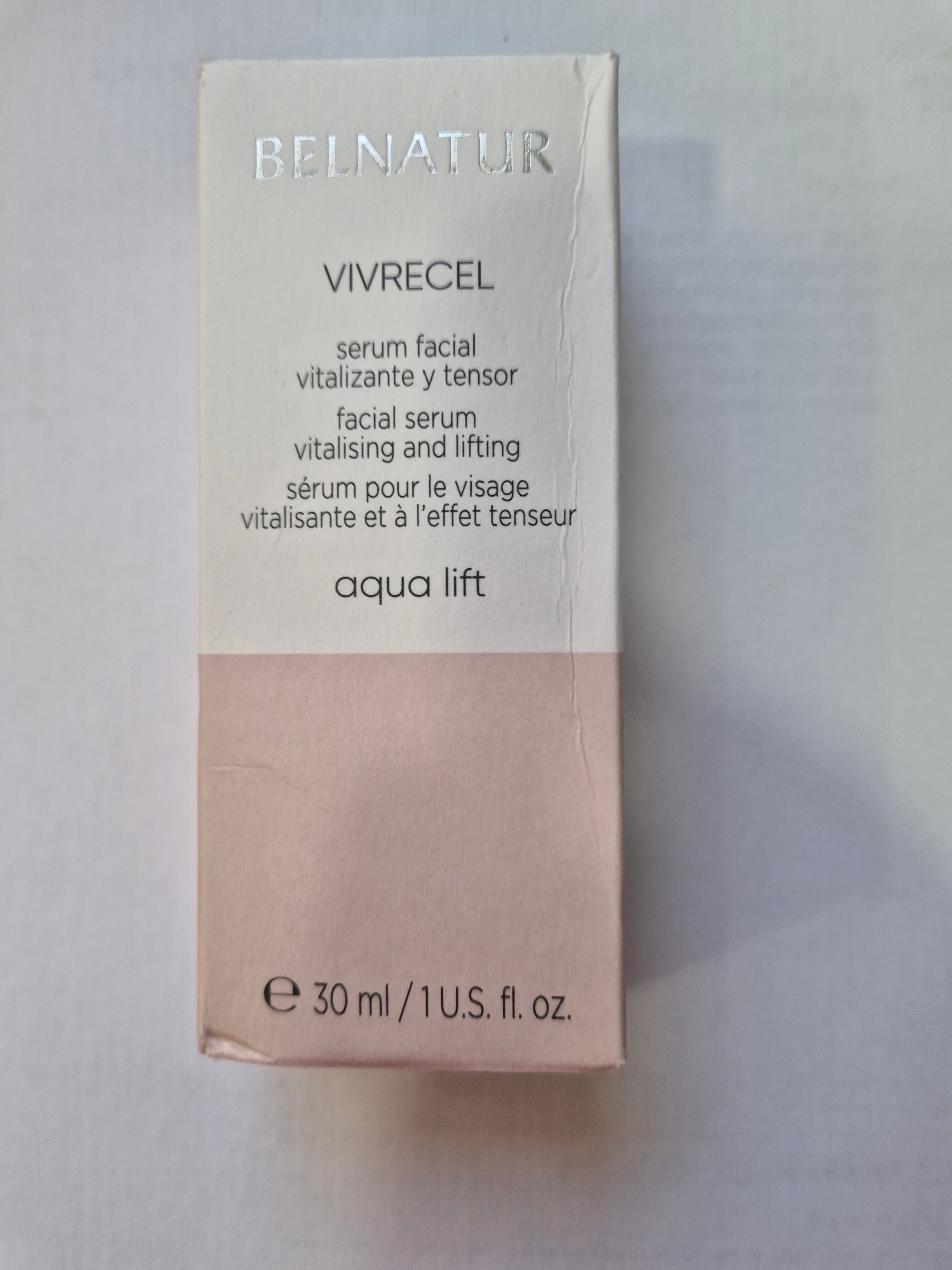 Vivrecel aqua lift serum facial - Centro de Estética Itziar y Mariángeles