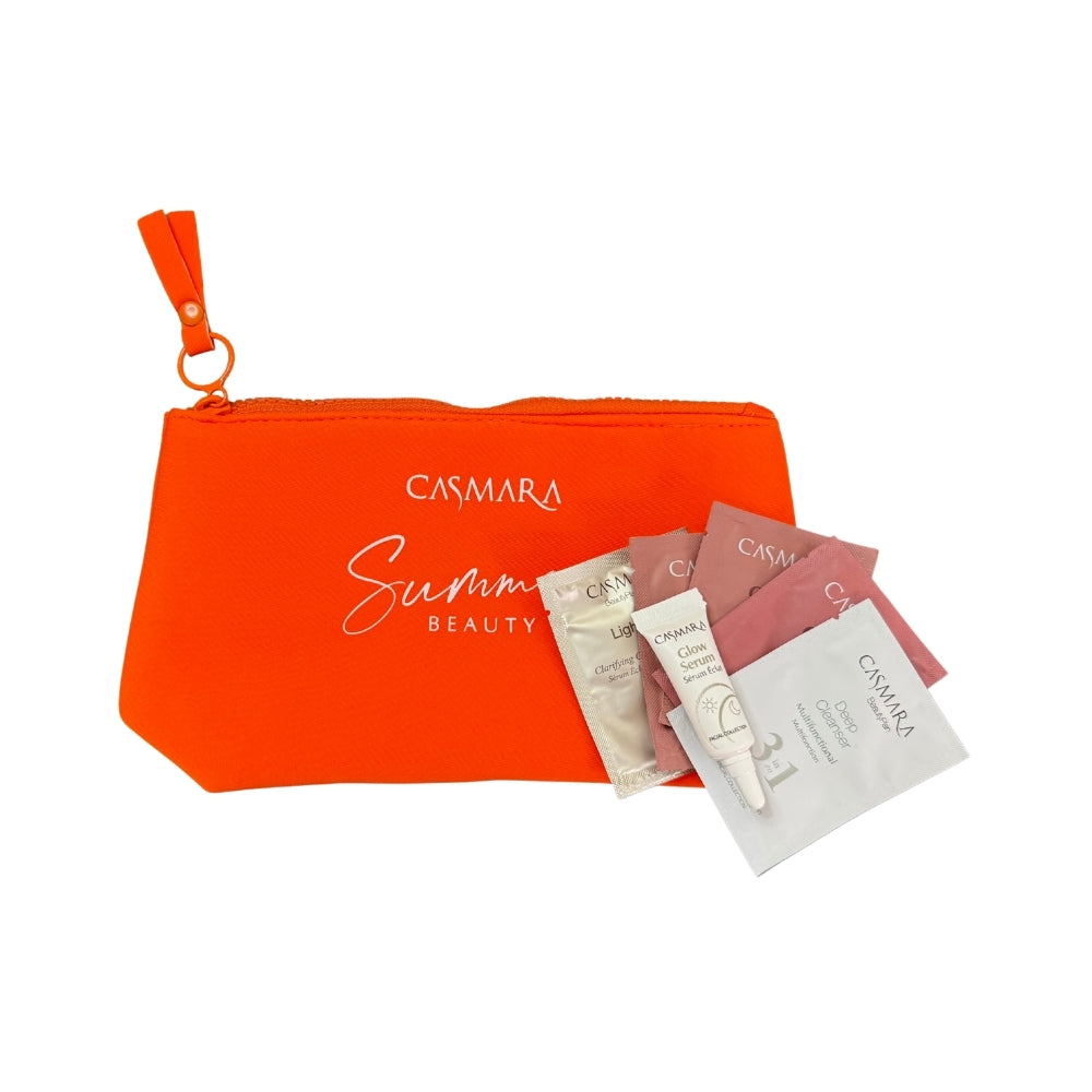 Pack Geschenk-Make-up-Tasche Casmara + Verschiedene Proben 