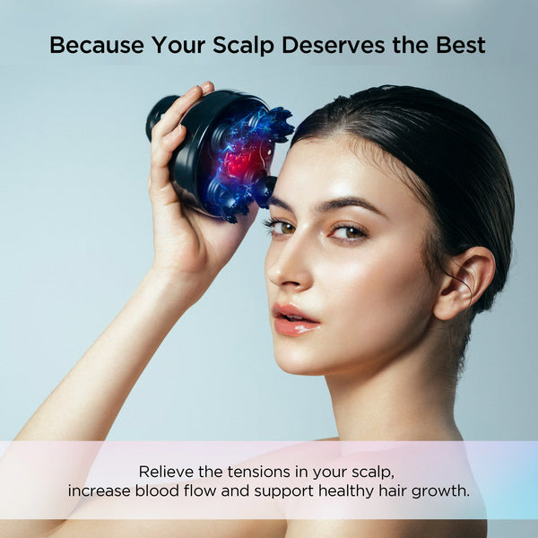 Head Spa Pro — EMS-Stimulation und rotes Licht für eine sublime Kopfhaut 