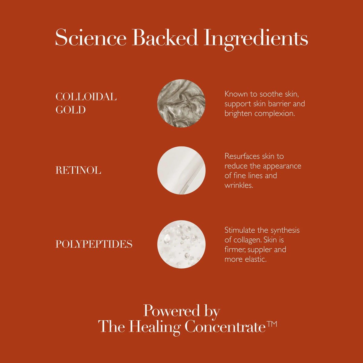 Sollevamento degli occhi d'oro 