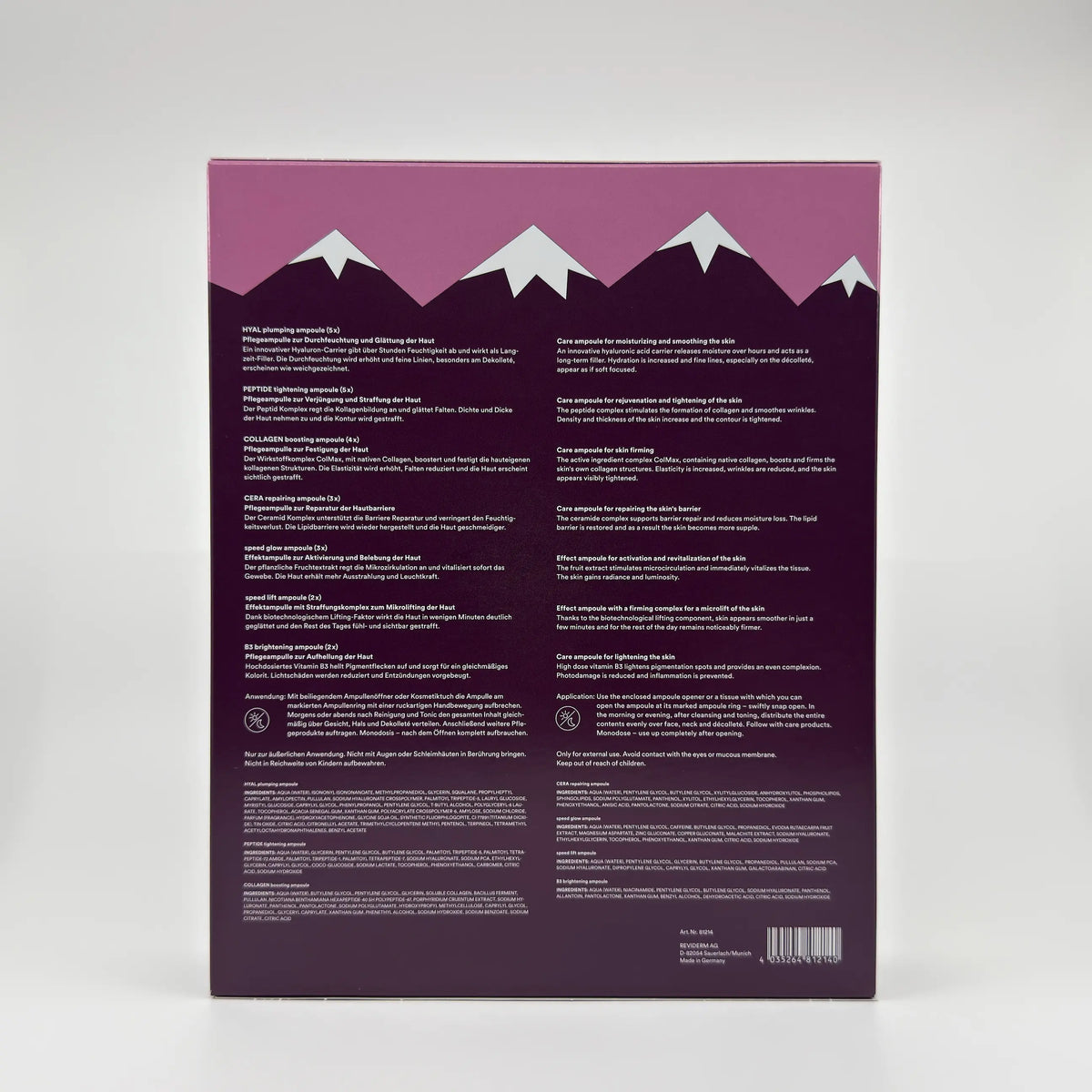 Palais de la beauté - Calendrier de l'Avent des Ampoules 