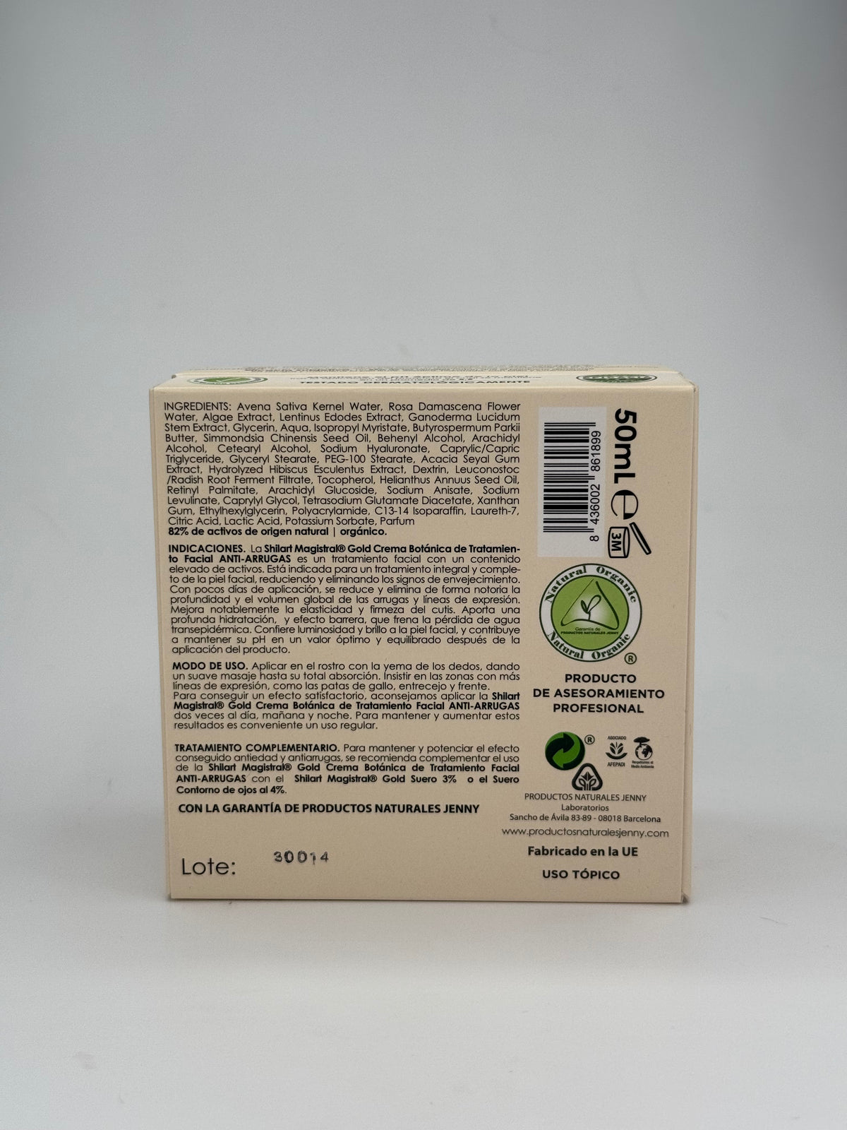 Shilart Magistral® Gold  Crema Botánica Antiarrugas - Centro de Estética Itziar y Mariángeles