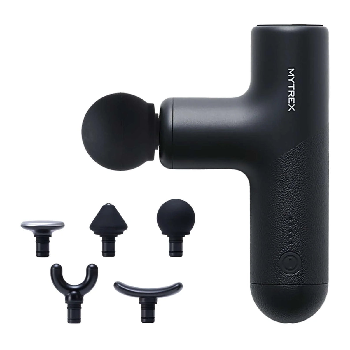 Rebive Air — Tragbare Mini-Massagepistole in Schwarz 