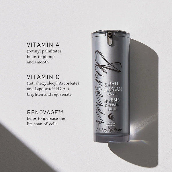 Übernachtungs-Gesichtscreme 15 ml. 