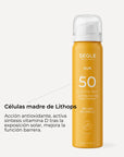 Solar Gesiichtsbrëim Invisible SPF50 