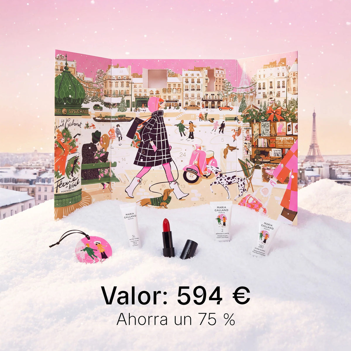 Calendario de Adviento - Festive Paris