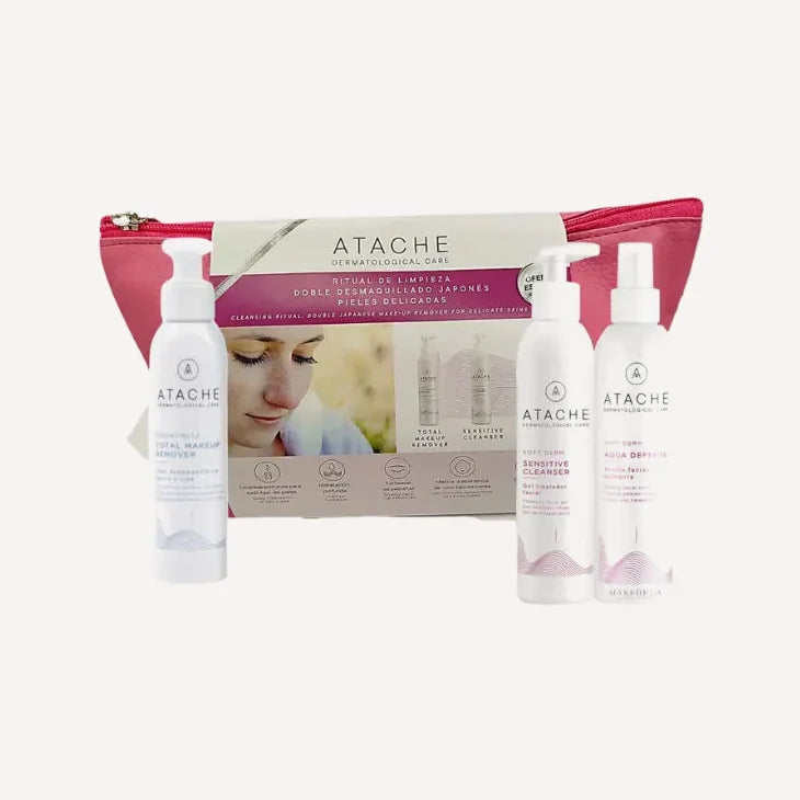 Topeltpuhastuse komplekt Jaapani meigieemaldus õrnale nahale | Soft Derm