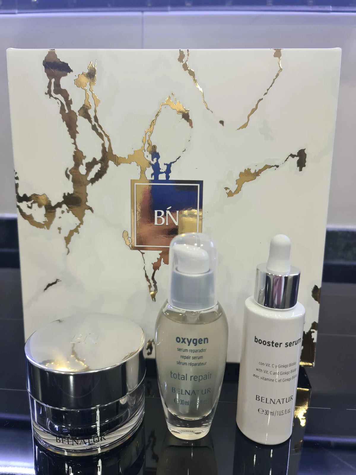 Pack oxy-hydrogen/total repair + Booster -  Centro de Estética Itziar y Mariángeles