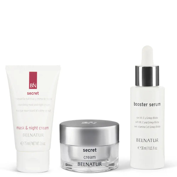 Belnatur Secret Pack (Tagescreme + Nachtcreme + Booster-Serum)