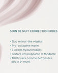 Soin de Nuit Correction Rides | Hyalu-Procollagène 