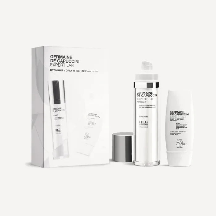 Rotina Retinight & Daily Hi-Defense Dry Touch - Centro de Estética Itziar y Mariángeles