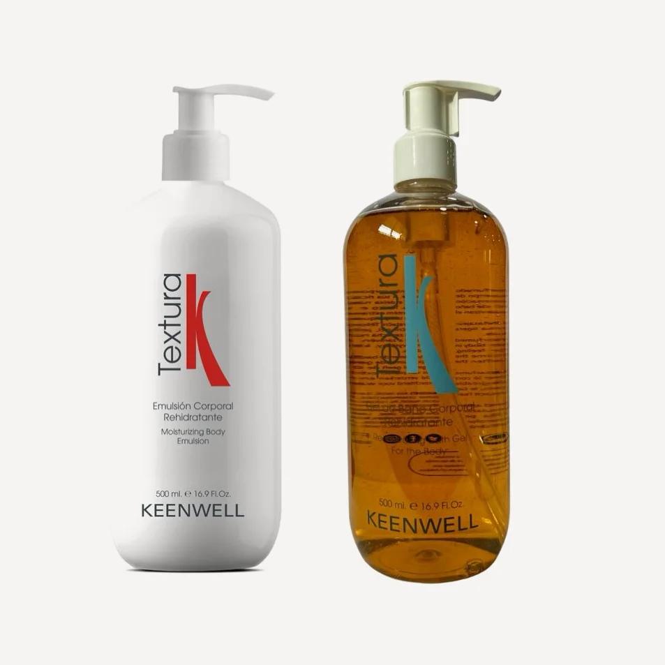 Keenwell Pack Textura: Emulsão Corporal + Gel de banho - Centro de Estética Itziar y Mariángeles