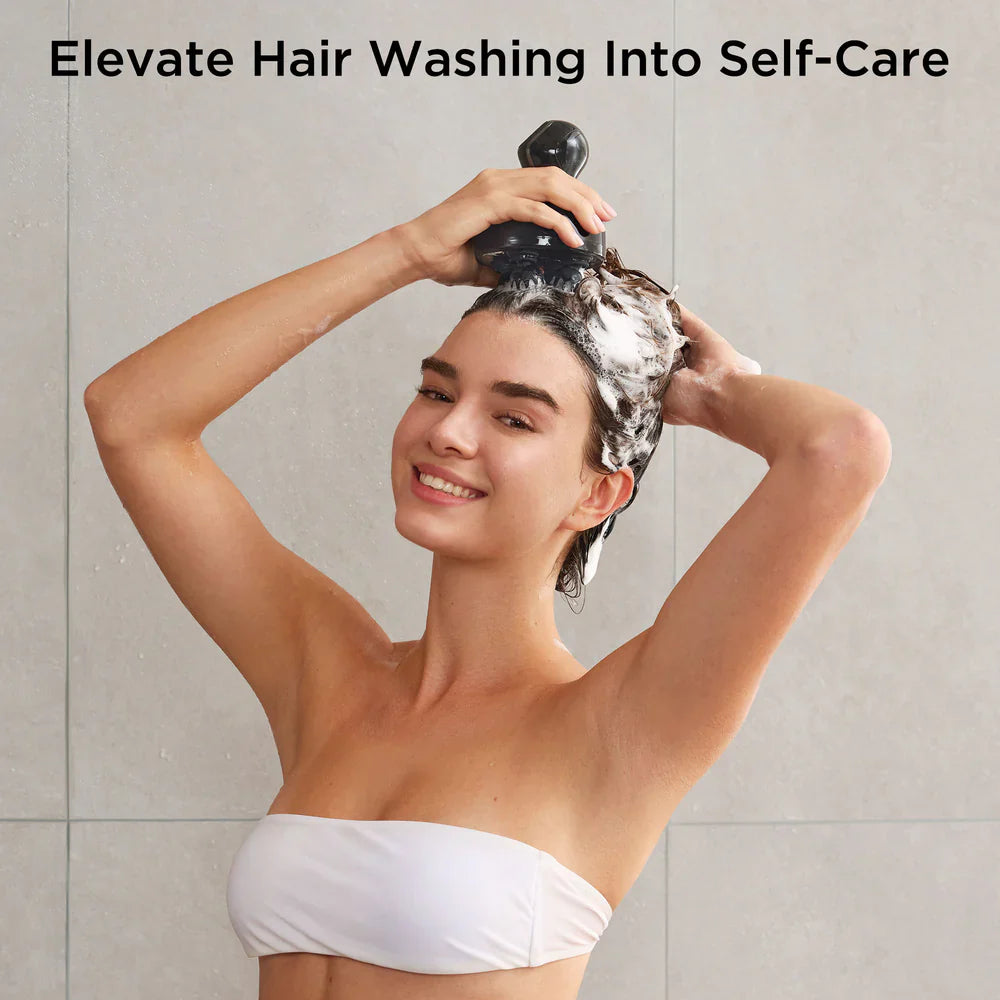 Head Spa Pro — Stimulation EMS et lumière rouge pour un cuir chevelu sublime 