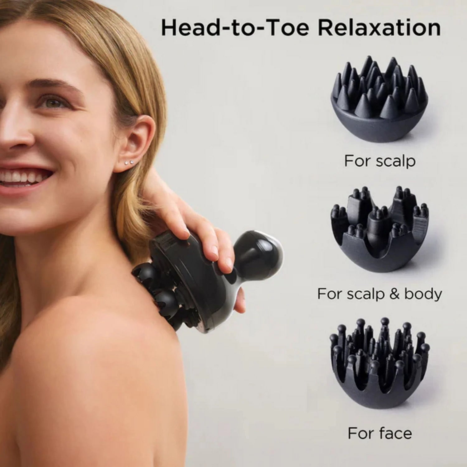 Head Spa Pro — Estimulación EMS y luz roja para un cuero cabelludo sublime