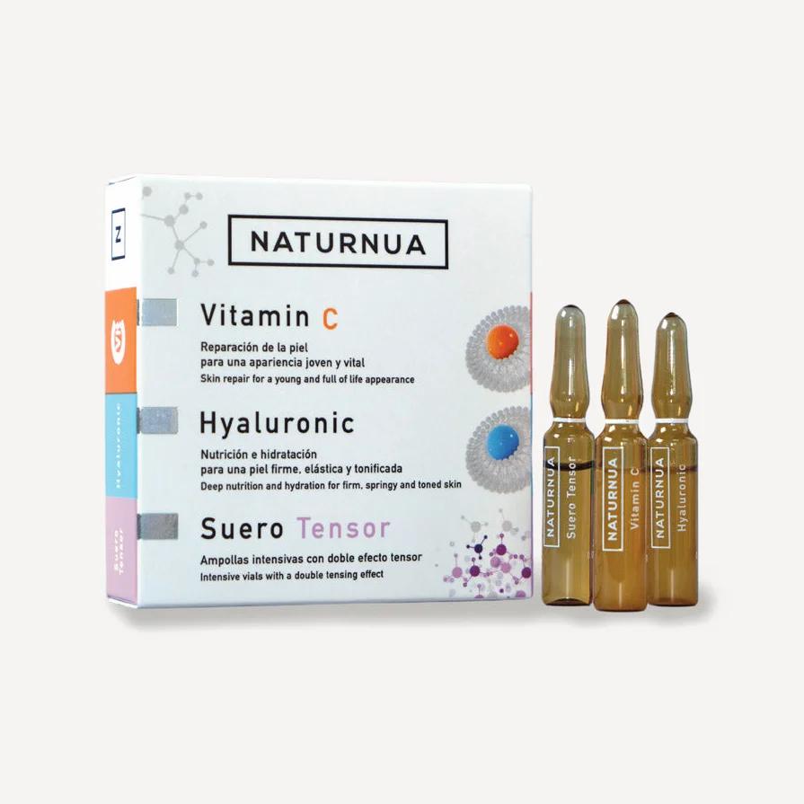 PACK FIALE (1 pz. VITAMIN C + 1 pz. HYALURONIC + 1 pz. SIERO TENSORE - Centro de Estética Itziar y Mariángeles