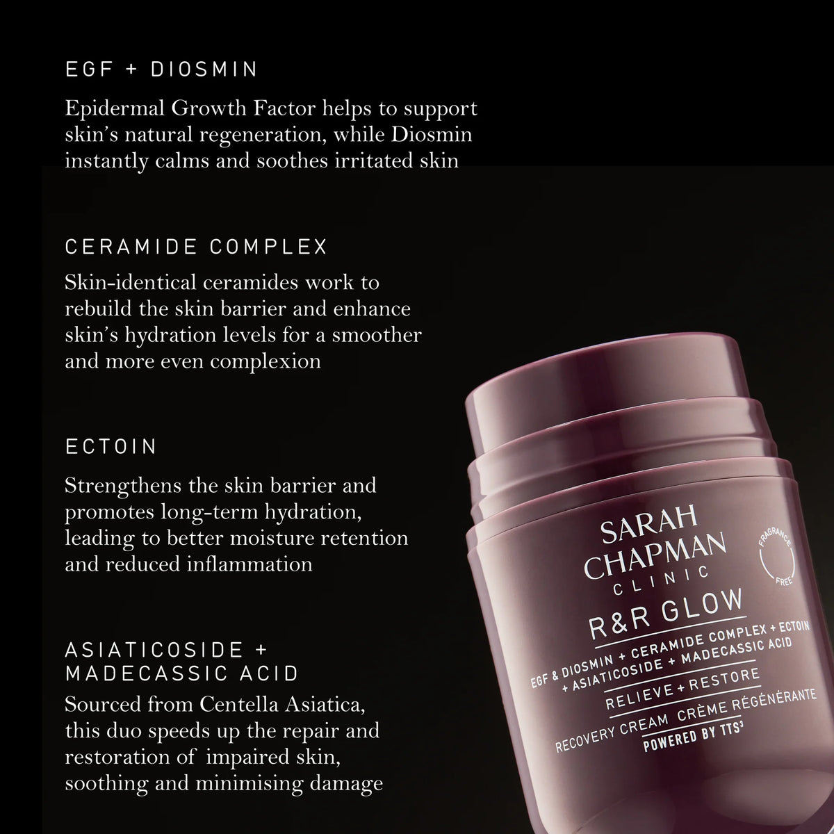 R&amp;R Glow Recovery Cream 30 ml.