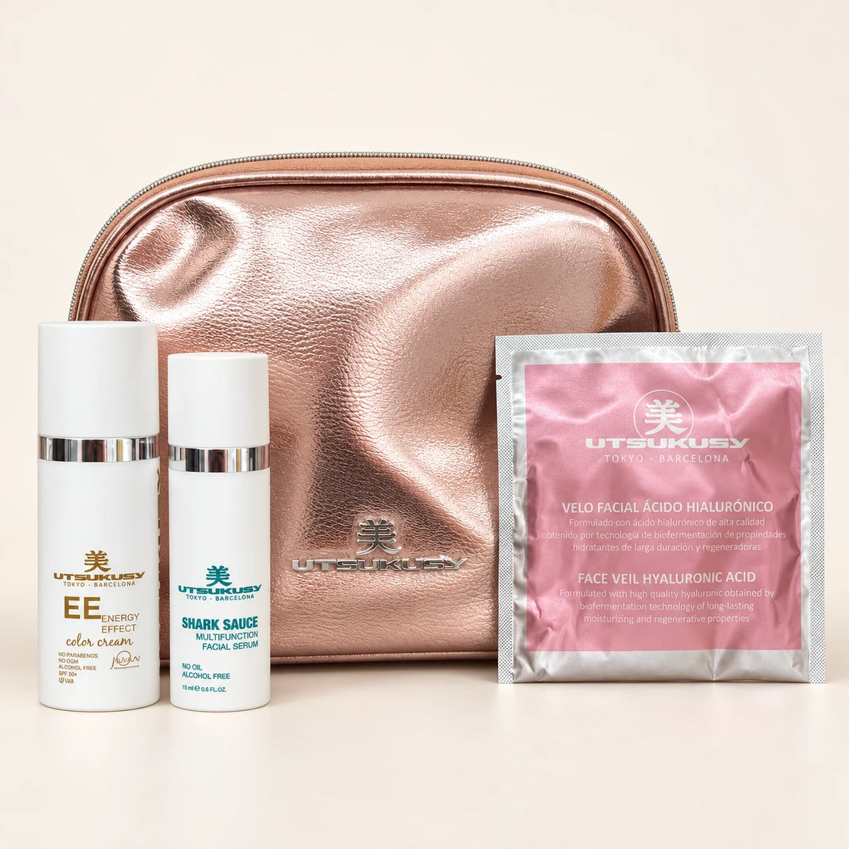 Set Shark Sauce con EE Cream y Velo Facial