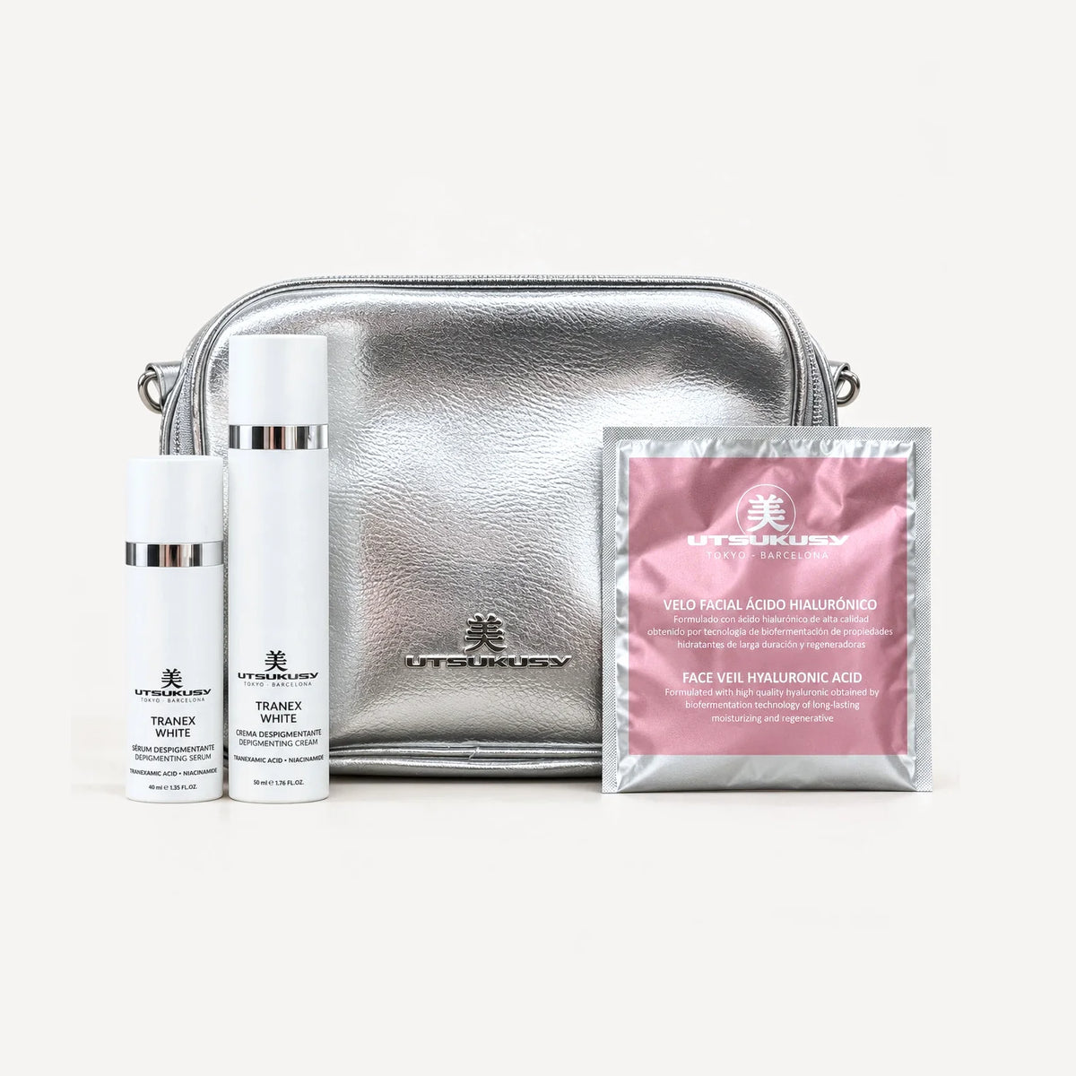 Set Tranex White con Velo Facial