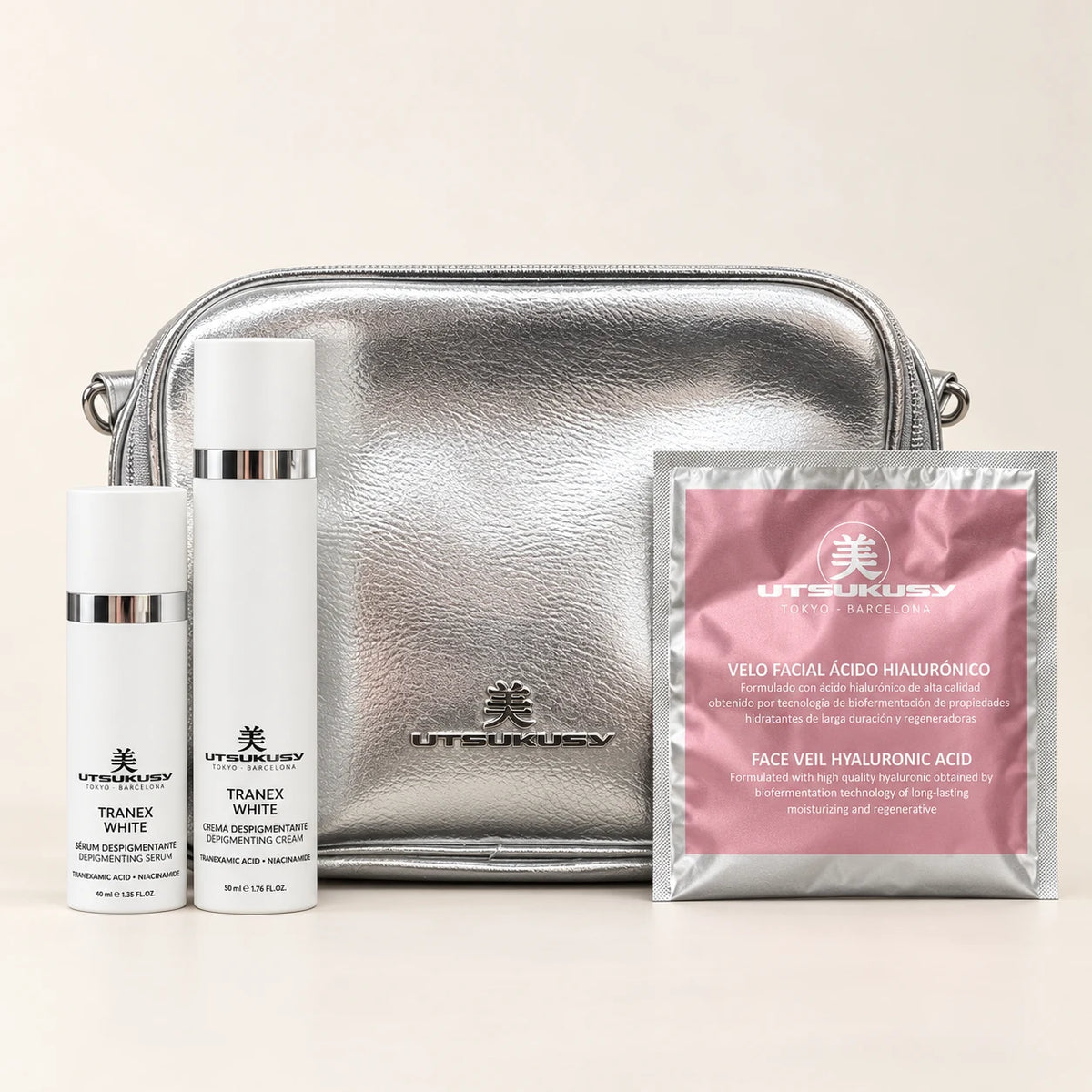Set Tranex White con Velo Facial