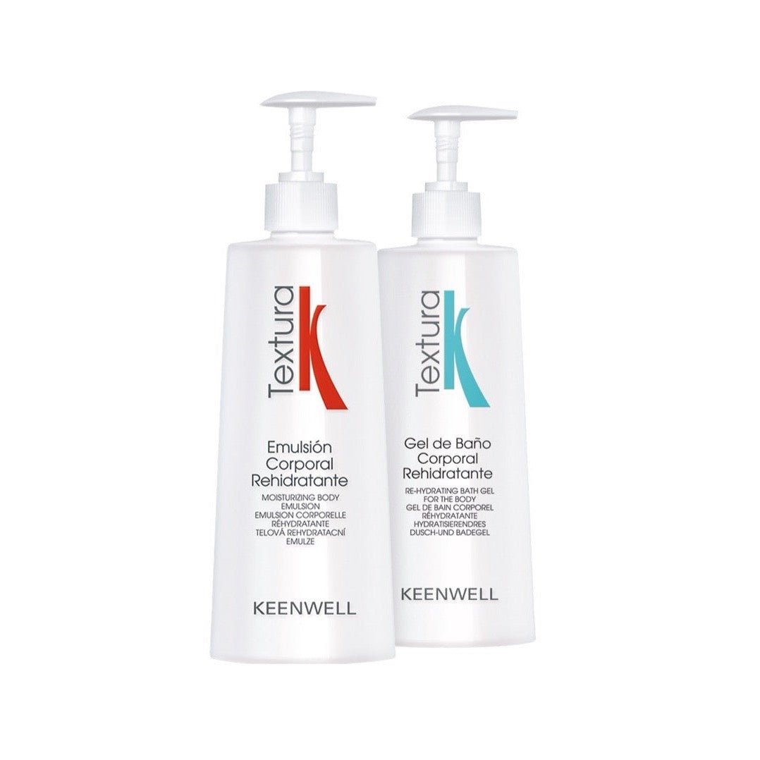 Keenwell Pack Textura: Emulsión Corporal + Gel de baño - Centro de Estética Itziar y Mariángeles